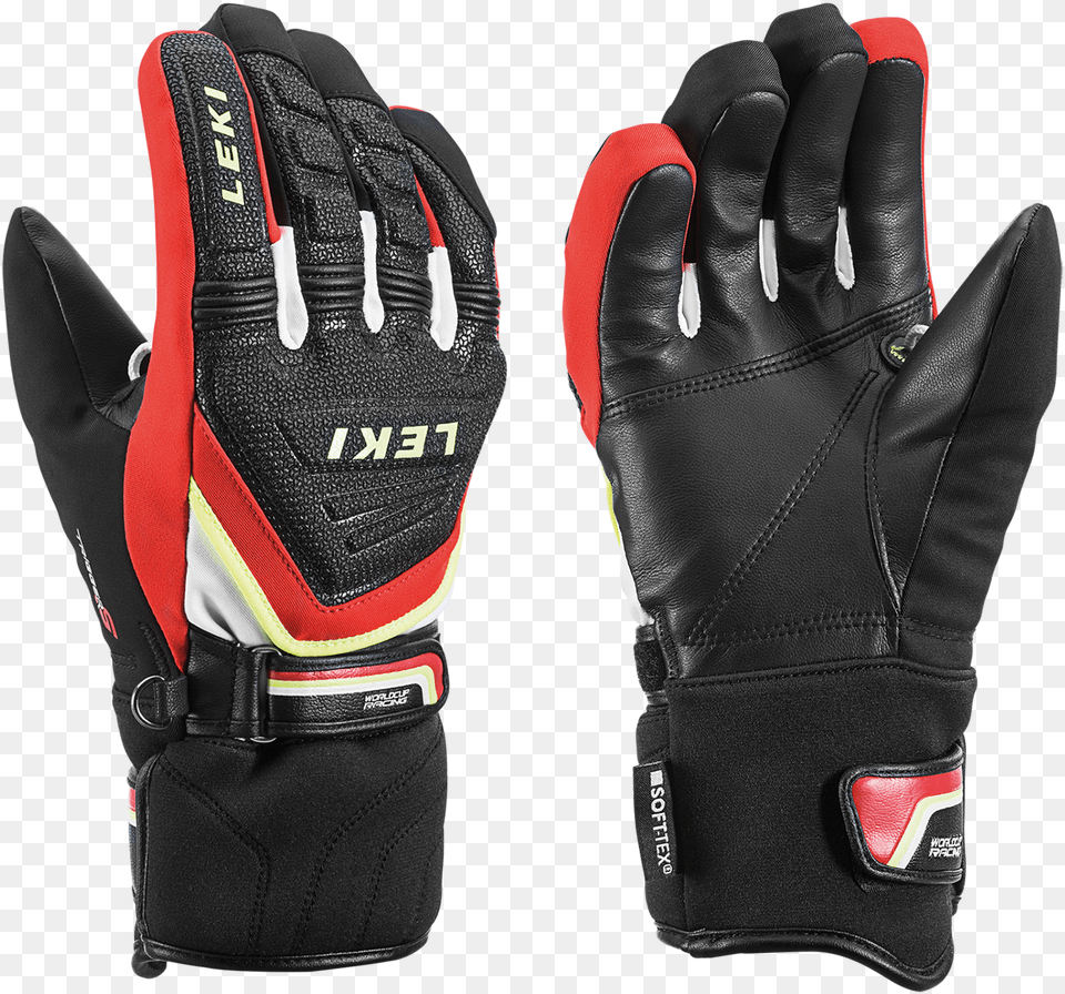 Leki Race Coach Tech S Jr Gloves Leki Lenhart Gmbh, Baseball, Baseball Glove, Clothing, Glove Png