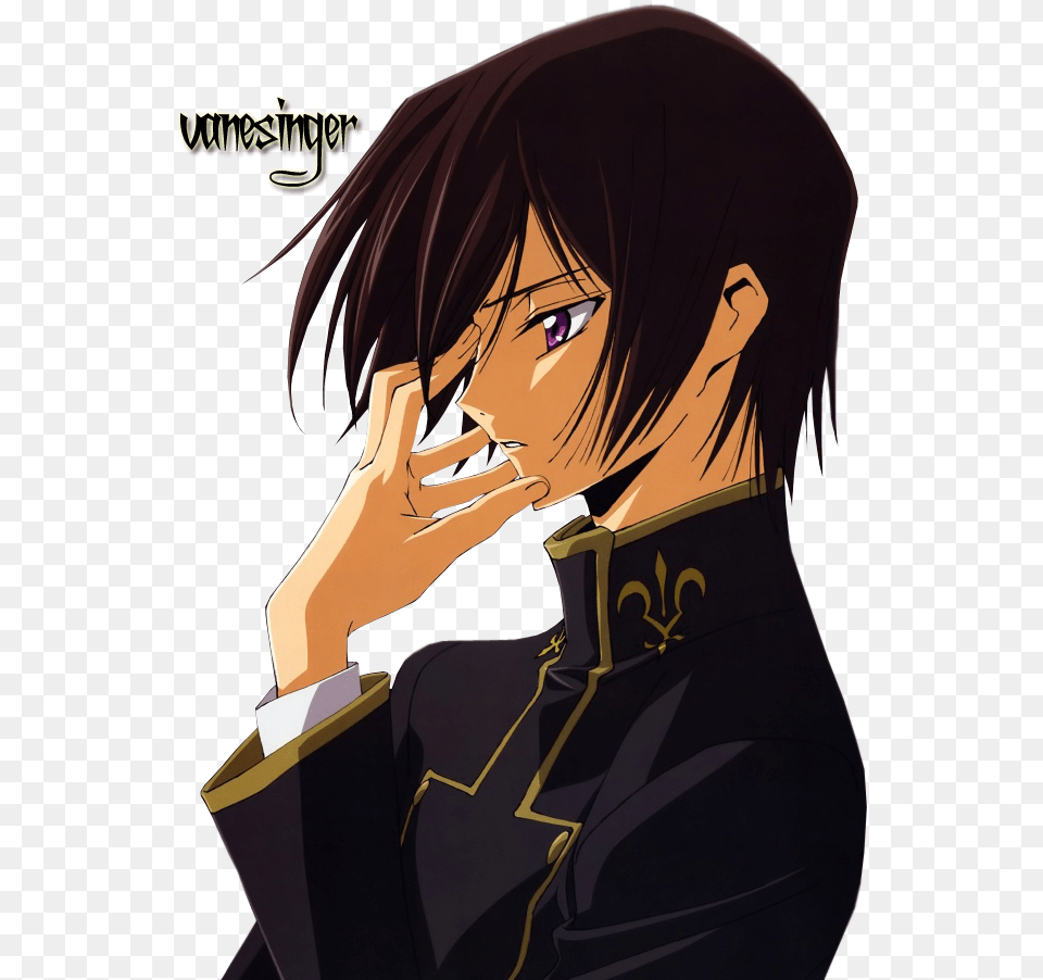 Lelouch Of The Rebellion Lelouch Code Geass, Adult, Publication, Person, Manga Free Png Download