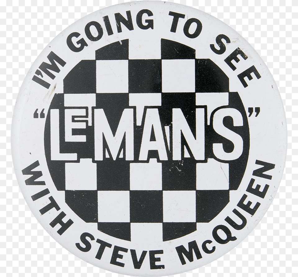Lemans With Steve Mcqueen Circle, Logo, Sticker Free Transparent Png