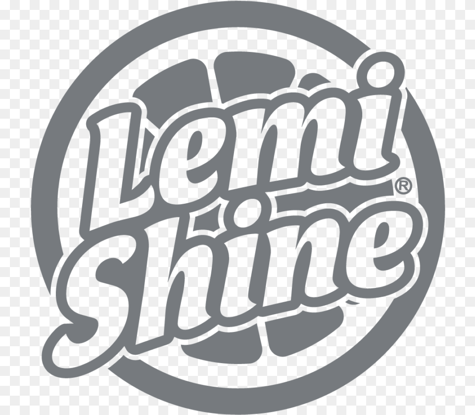 Lemi Shine Logo 1 Color Circle, Sticker, Text, Ammunition, Grenade Png