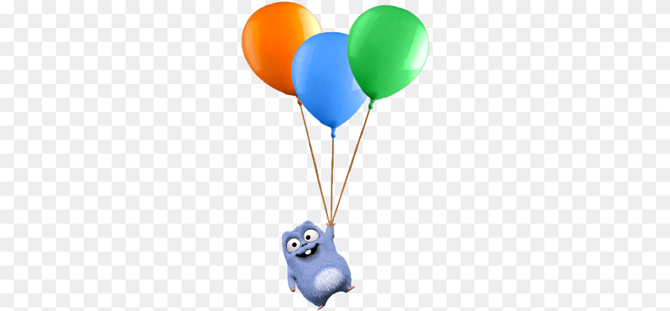 Lemming Attached To Balloons, Balloon Png