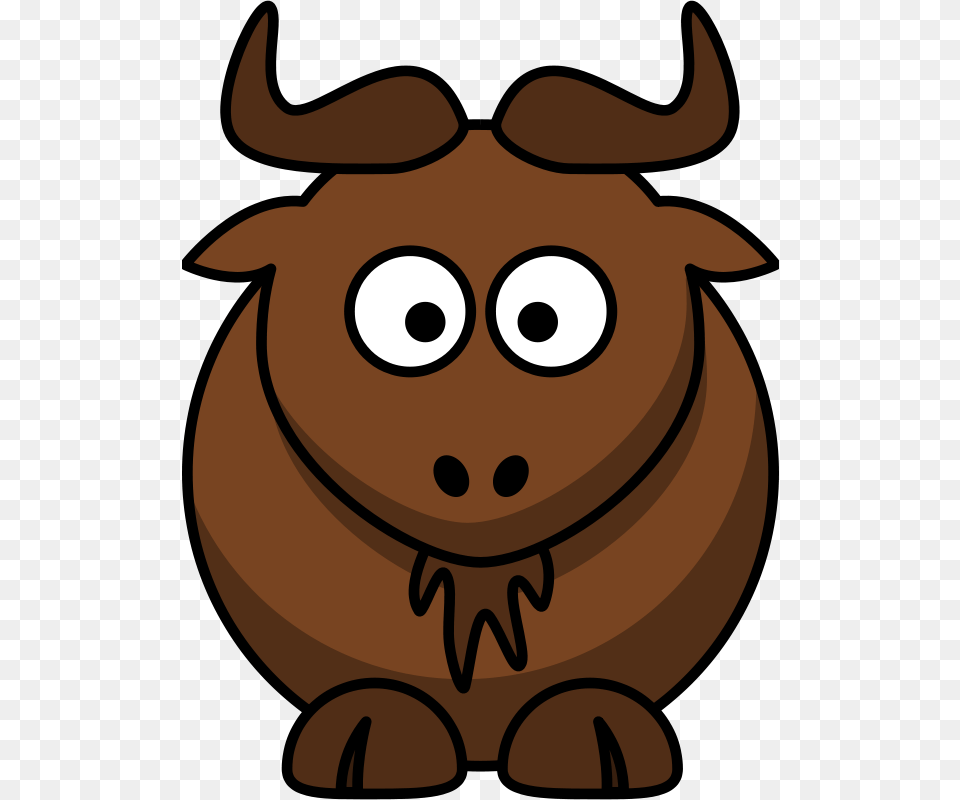 Lemmling Cartoon Gnu, Snout, Animal, Fish, Sea Life Free Png Download