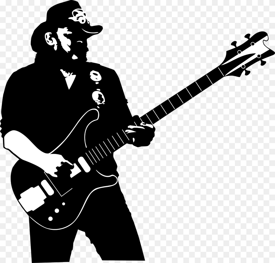 Lemmy, Guitar, Musical Instrument, Bass Guitar Free Png Download