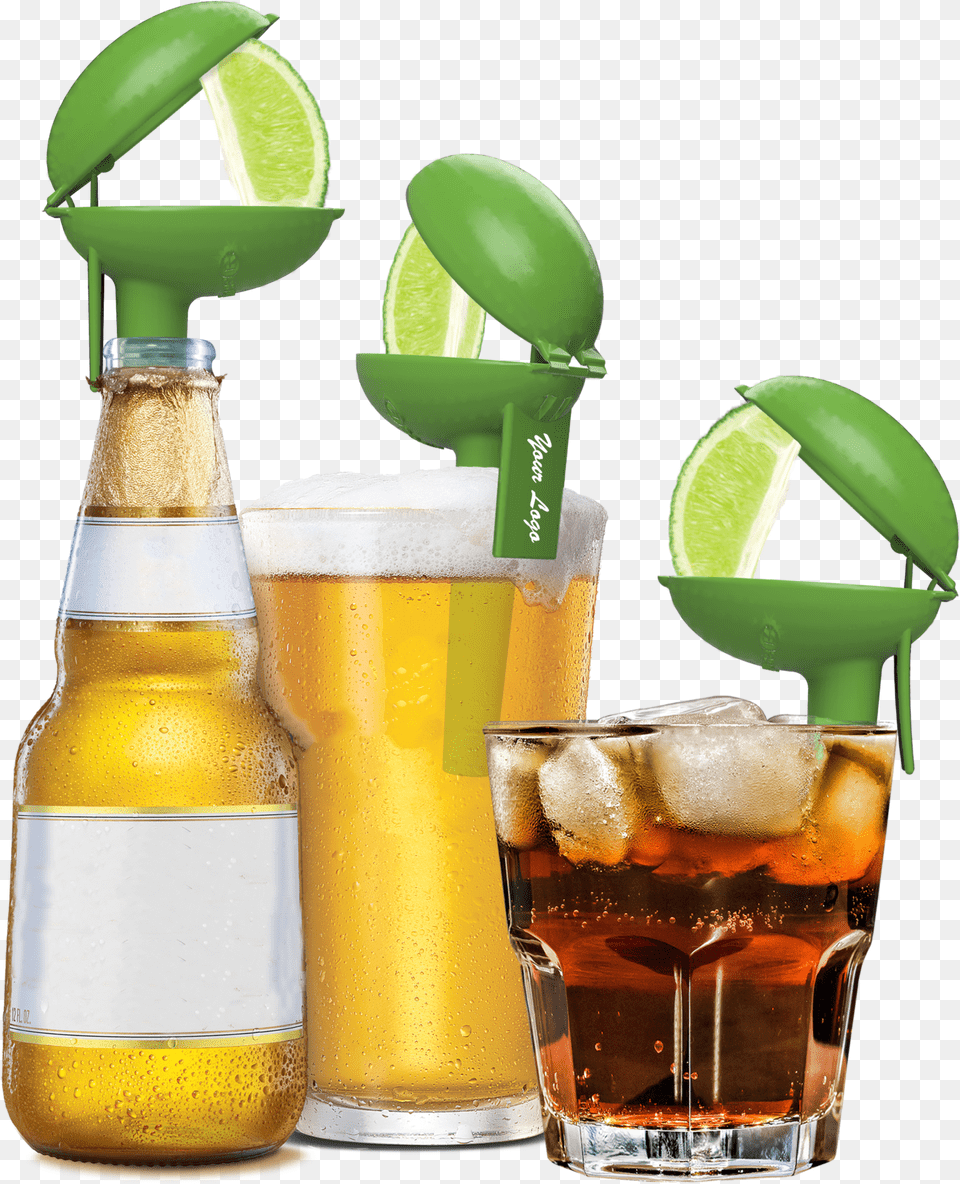 Lemon, Alcohol, Glass, Beverage, Beer Free Png Download