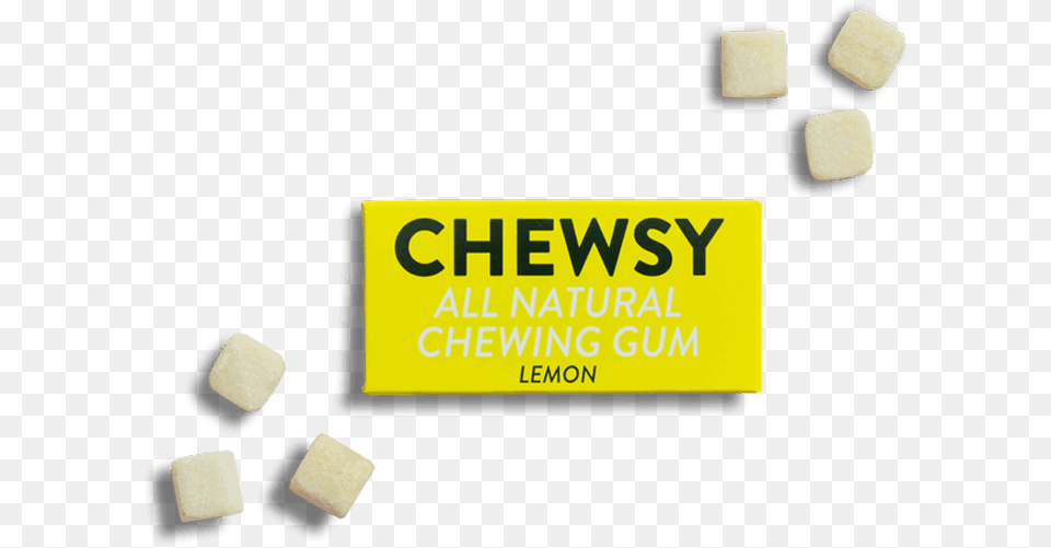 Lemon Chewsy Natural Chewing Gum Chewsy Png Image