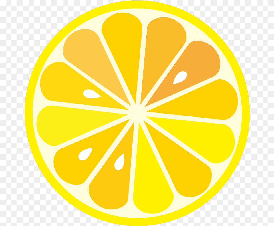 Lemon Clipart Lemon Wedge Vector Lemon Slice, Citrus Fruit, Food, Fruit, Plant Free Png Download