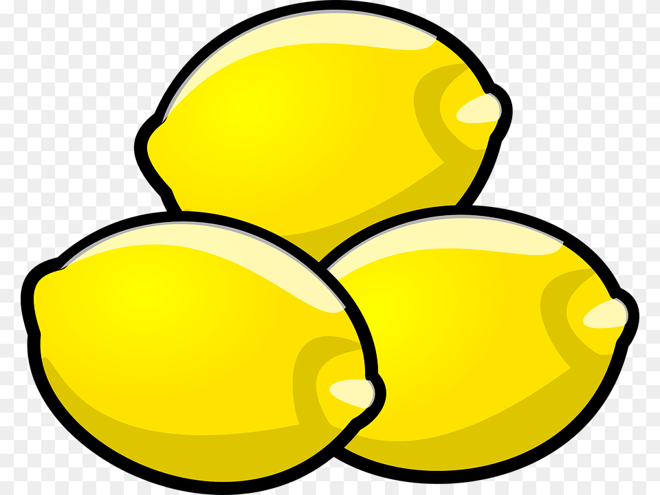 Lemon Clipart Sour Taste Lemons Clipart, Produce, Citrus Fruit, Food, Fruit Png Image