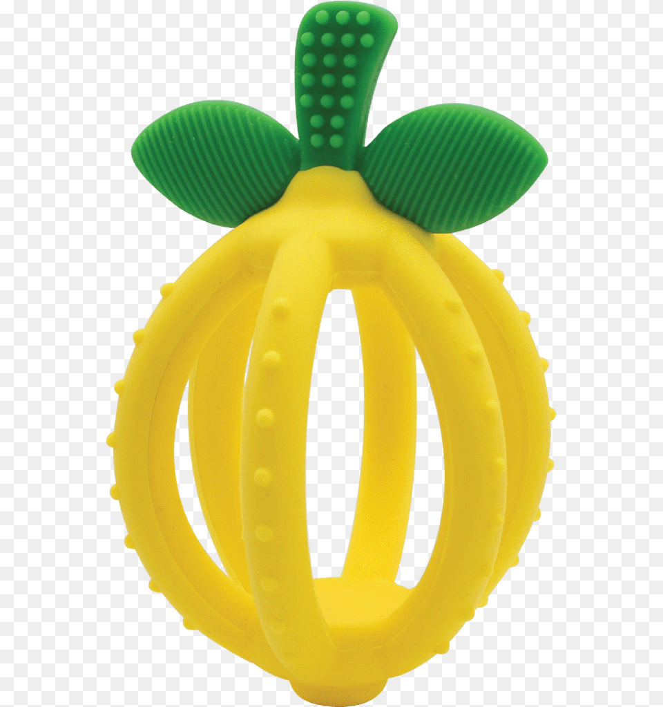 Lemon Drop Teething Ball Itzy Ritzy Lemon Teether, Toy, Food, Fruit, Plant Free Transparent Png