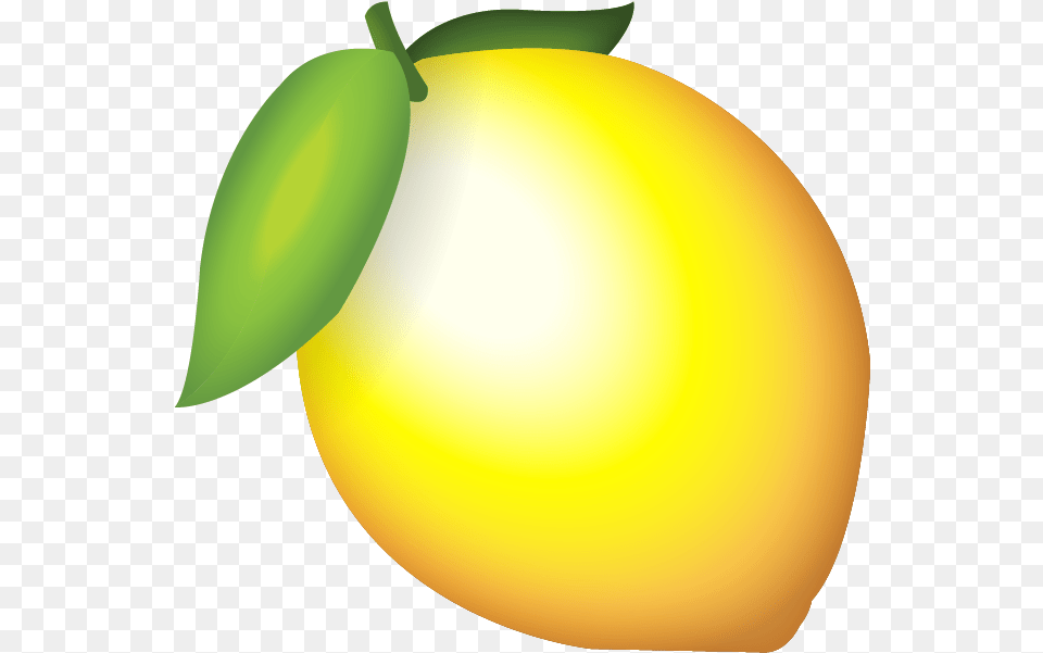 Lemon Emoji, Produce, Citrus Fruit, Food, Fruit Free Transparent Png