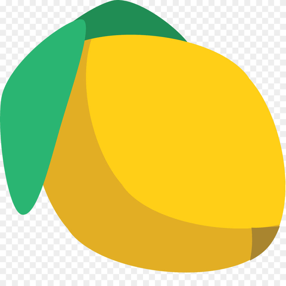 Lemon Emoji Clipart, Produce, Food, Fruit, Plant Png Image