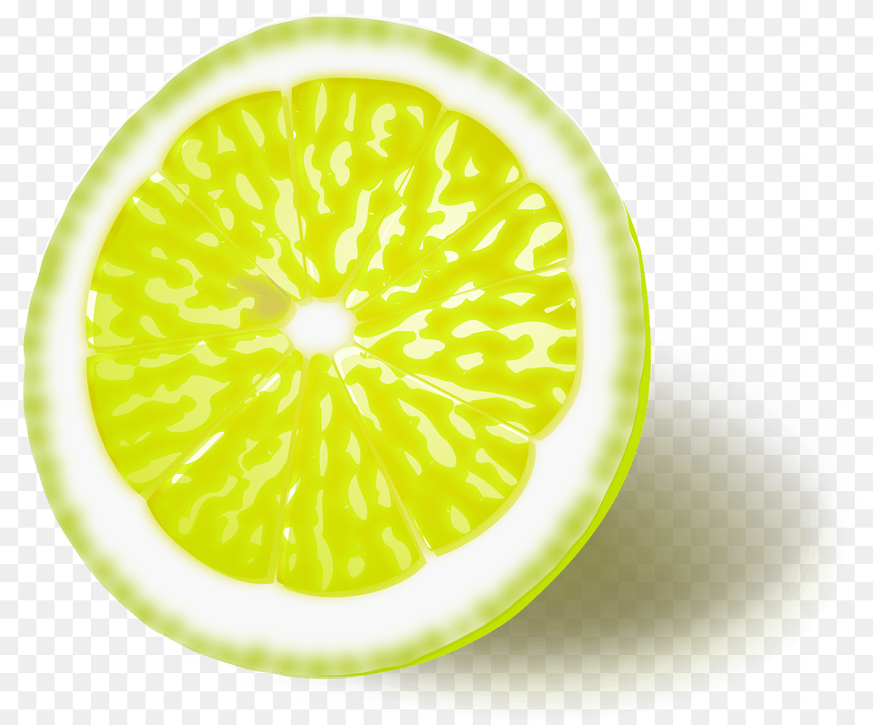 Lemon Half Clipart, Citrus Fruit, Food, Fruit, Lime Png Image