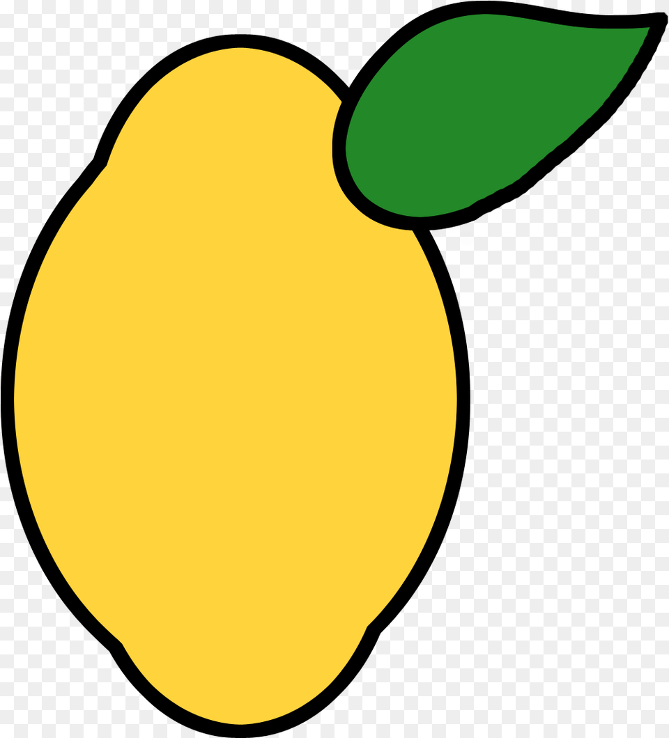 Lemon Icon, Produce, Citrus Fruit, Food, Fruit Png Image
