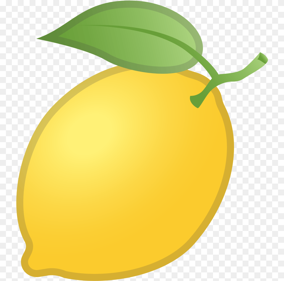 Lemon Icon Noto Emoji Food Drink Iconset Google Lemon Icon, Citrus Fruit, Fruit, Plant, Produce Png Image