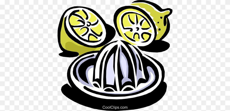 Lemon Juicer Royalty Vector Clip Art Illustration, Plant, Produce, Fruit, Food Free Png