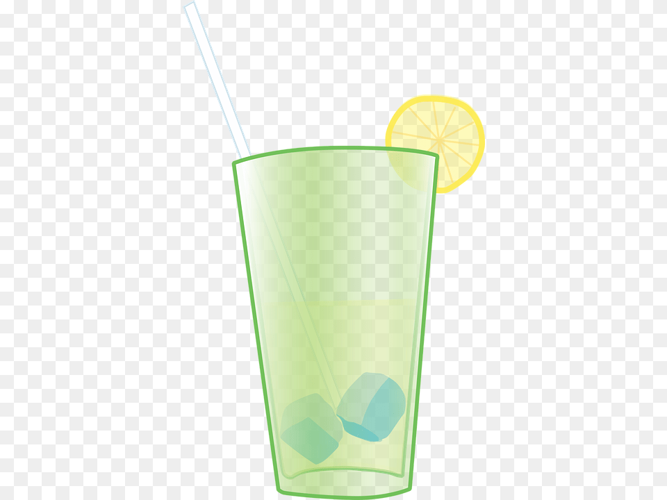 Lemon Lemonade Glass Summer Drink Straw Picnic Graphic Design, Beverage, Alcohol, Cocktail, Mojito Free Png