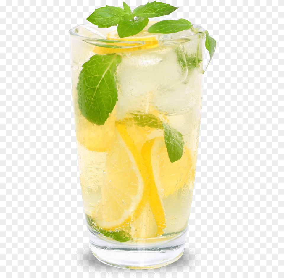 Lemon Lime Hd Mojito, Alcohol, Beverage, Cocktail, Herbs Png Image