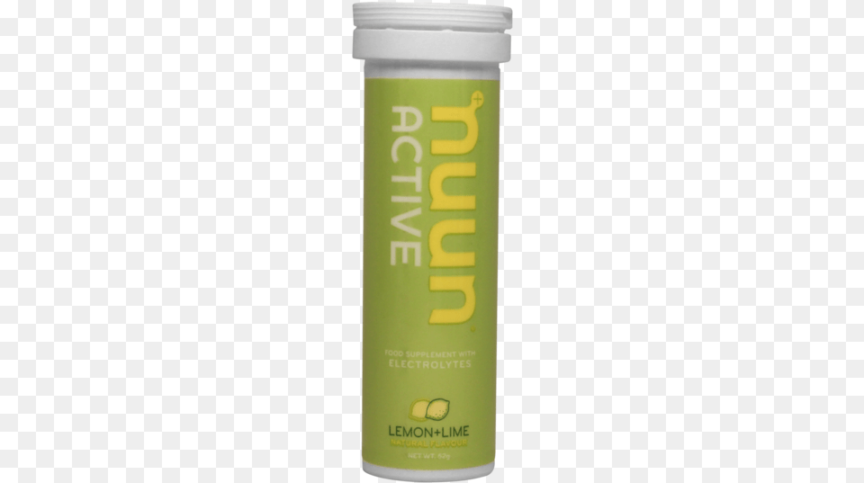 Lemon Lime Nuun Active Nuun Active Electrolyte Hydration Tablets, Bottle, Can, Tin, Herbal Free Png