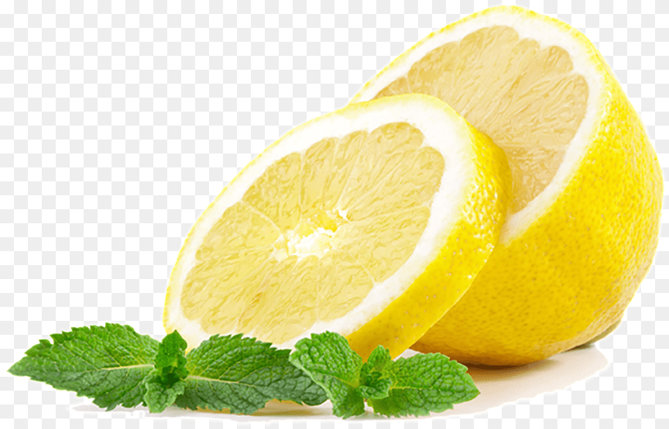 Lemon Lime Sliced Lemon Background, Citrus Fruit, Plant, Mint, Herbs Free Transparent Png