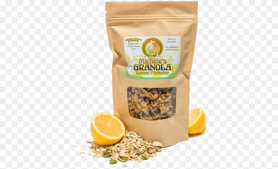 Lemon Pistachio Granola, Citrus Fruit, Food, Fruit, Orange Free Transparent Png
