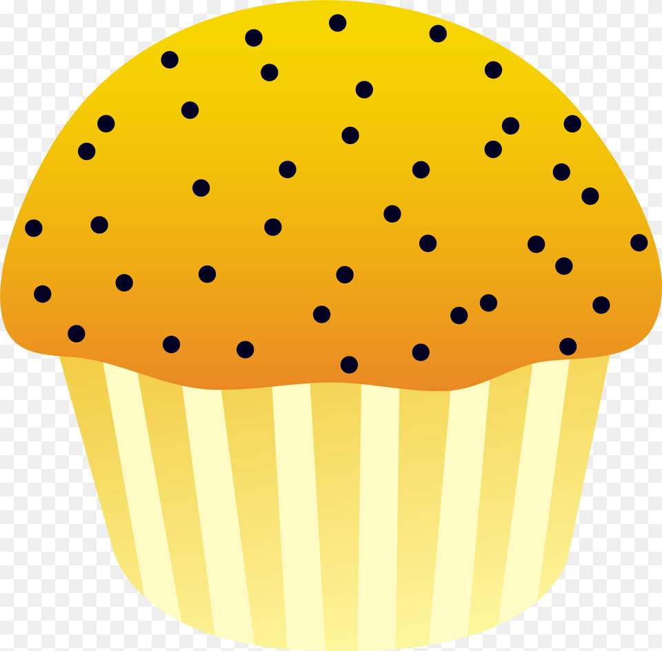 Lemon Poppy Seed Muffin Transparent Background Muffin Clipart, Cake, Cream, Cupcake, Dessert Png