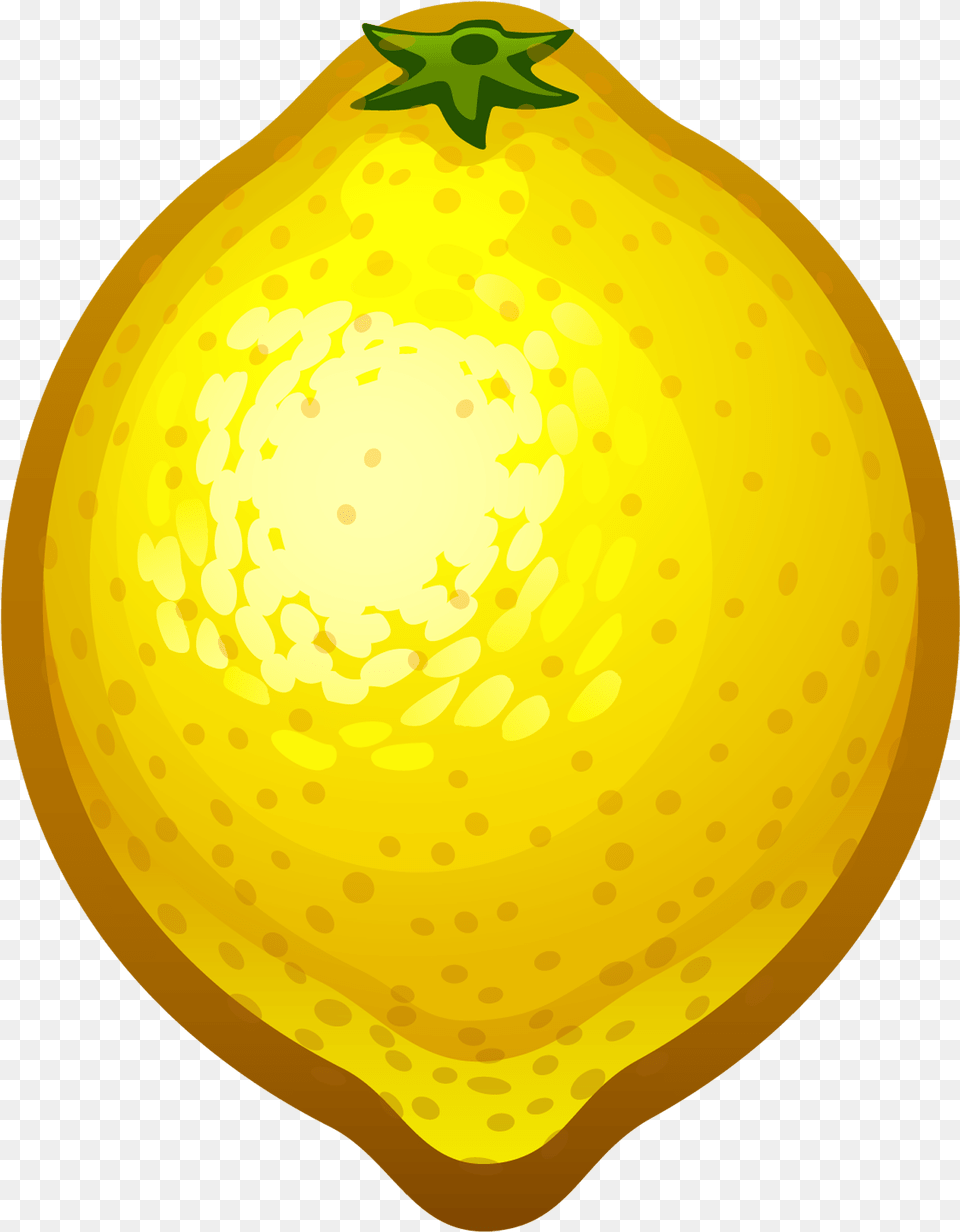 Lemon Slice Clip A Art Clipartlook, Produce, Citrus Fruit, Food, Fruit Free Png