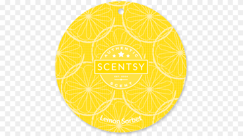 Lemon Sorbet Scentsy Scent Circle Circle, Citrus Fruit, Food, Fruit, Plant Free Png Download