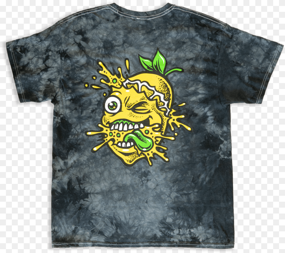Lemon Splat Crystal Wash T Shirtclass Illustration, Clothing, T-shirt, Shirt, Dye Free Transparent Png
