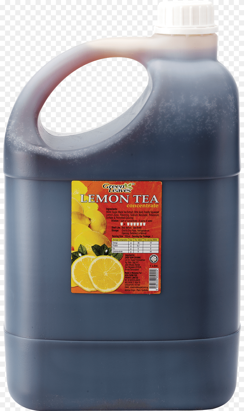 Lemon Tea Concentrate Drink, Beverage, Juice, Citrus Fruit, Food Free Png