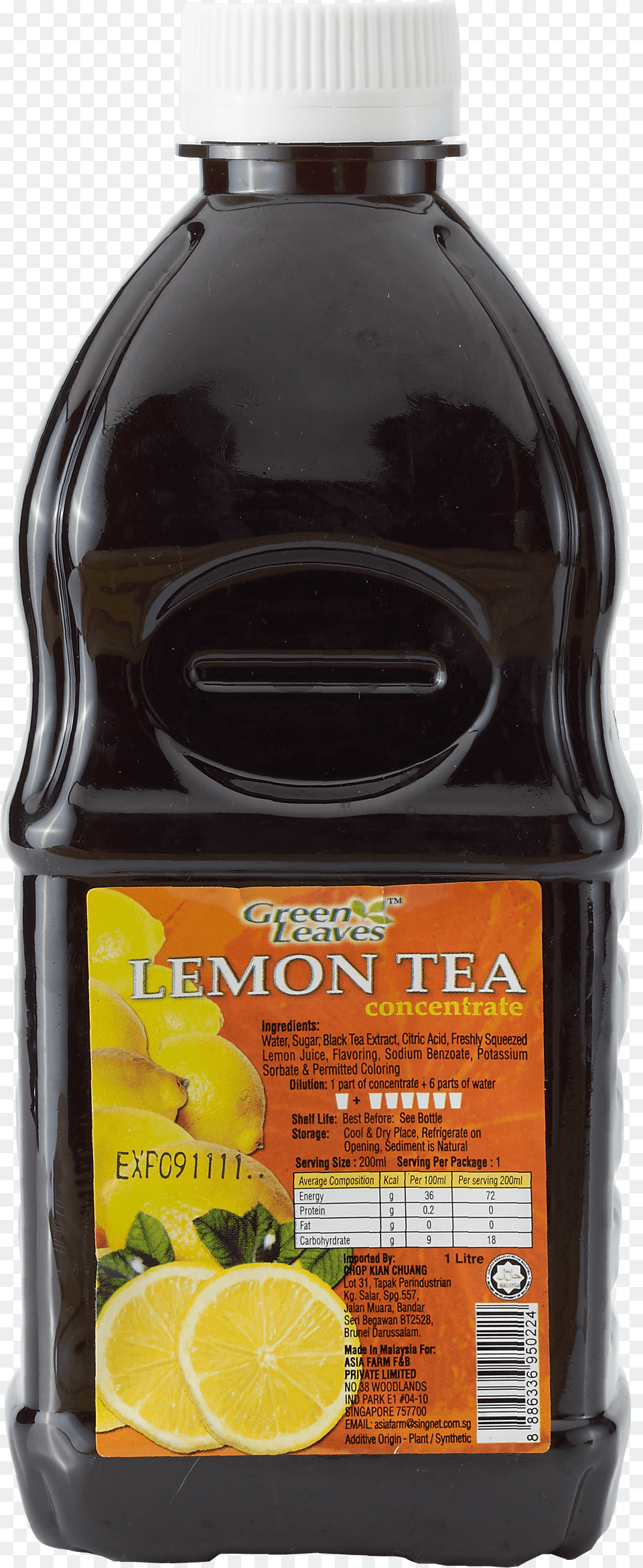 Lemon Tea Concentrate Juicebox, Beverage, Juice, Bottle, Shaker Free Png Download