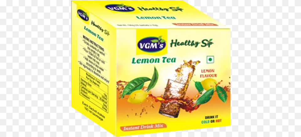 Lemon Tea Lemon Flavour X 4 Boxes Vgm Healthcare Private Limited Green Coffee Amp, Herbal, Herbs, Plant, Beverage Free Png