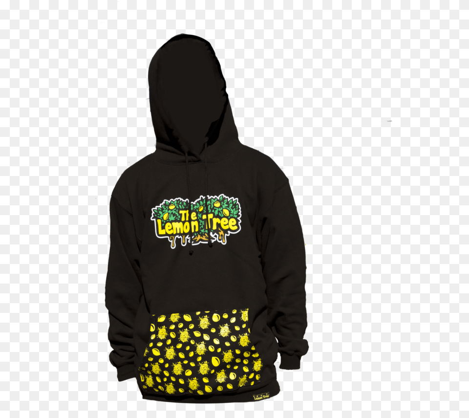 Lemon Tree Hoodie, Clothing, Knitwear, Sweater, Sweatshirt Png