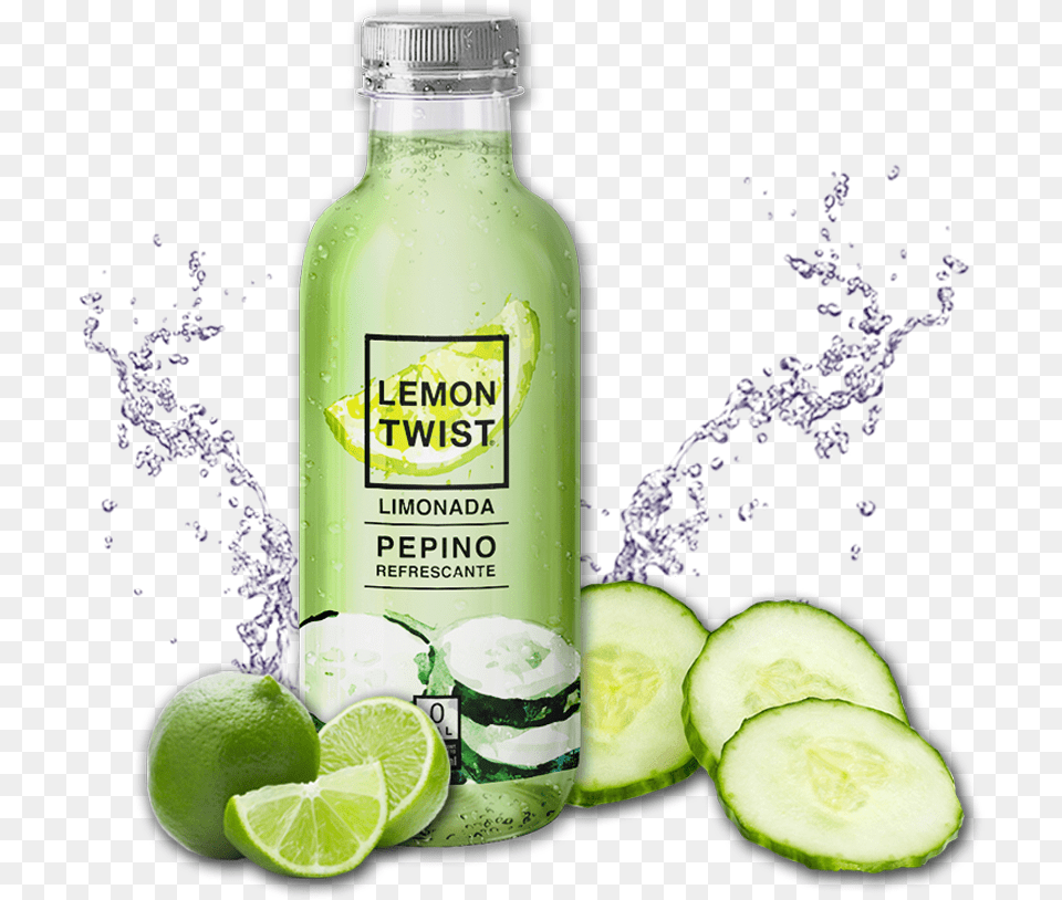 Lemon Twist Bebida De Pepino Oxxo, Citrus Fruit, Food, Fruit, Lime Free Png Download