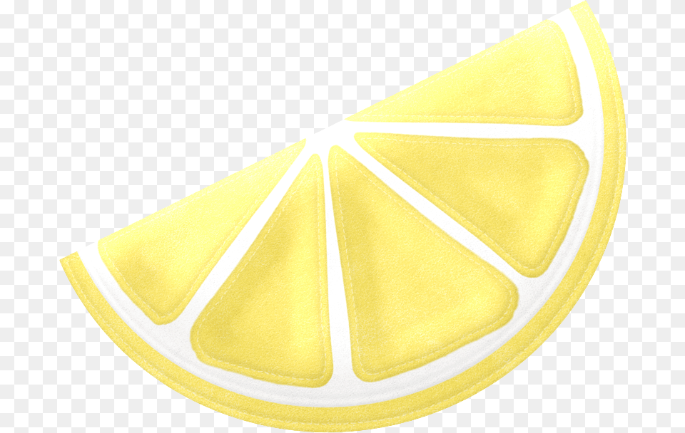 Lemon Wedge Clipart, Citrus Fruit, Food, Fruit, Plant Png