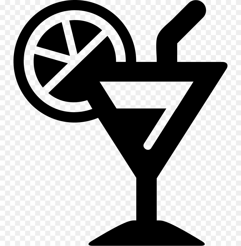 Lemonade Cocktail Glass Coctel Silueta, Alcohol, Beverage, Cross, Symbol Free Png