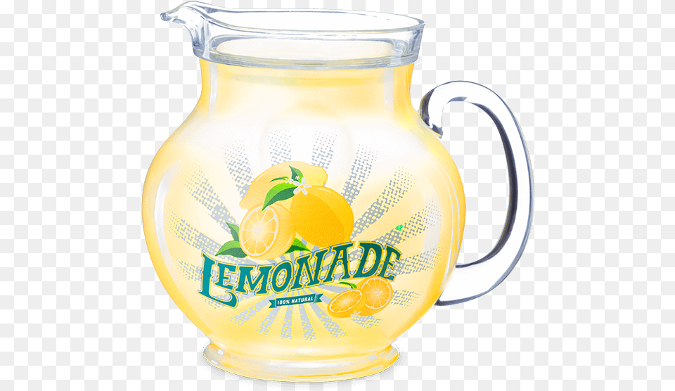 Lemonade Pitcher Scentsy Warmer Jug, Beverage, Fruit, Food, Citrus Fruit Png