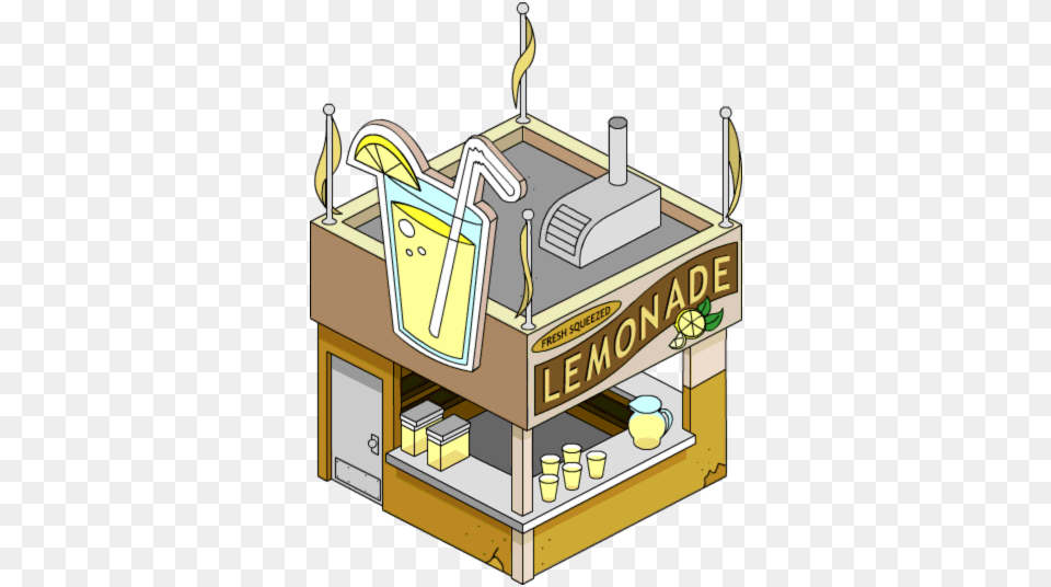 Lemonade Stand, Architecture, Building, Factory, Dynamite Free Png