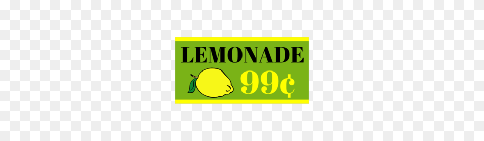 Lemonade Stand Banner, Food, Fruit, Plant, Produce Png