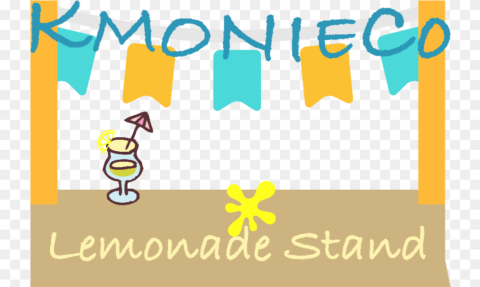 Lemonade Stand Clip Art, Banner, Text, People, Person Png Image
