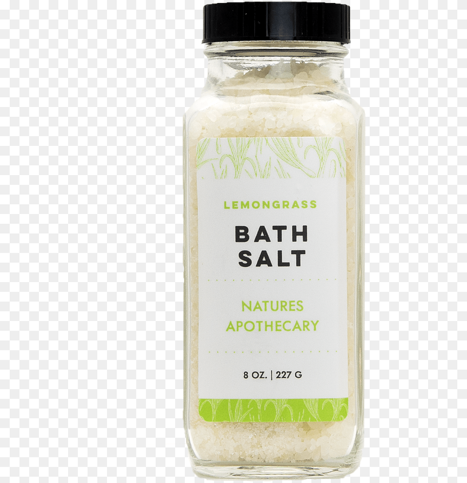 Lemongrass Bath Salts Refresh Your Mind Amp Body Dayspa Bottle, Jar, Cosmetics, Perfume, Food Free Png Download