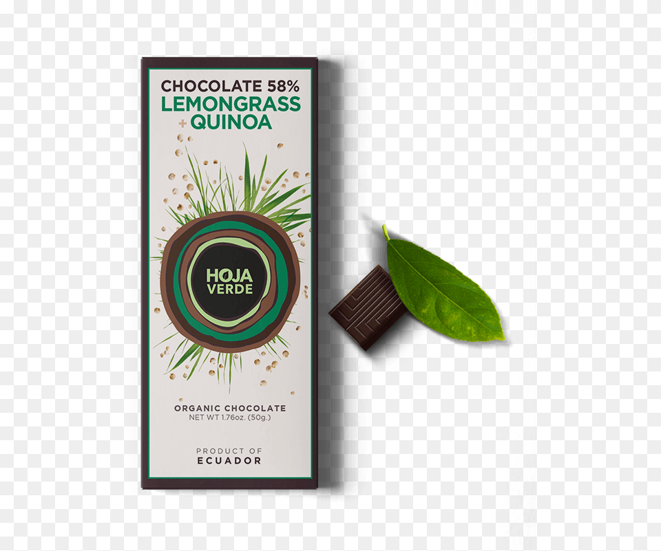 Lemongrass Quinoa Chocolate Hoja Verde, Advertisement, Herbal, Herbs, Plant Free Transparent Png