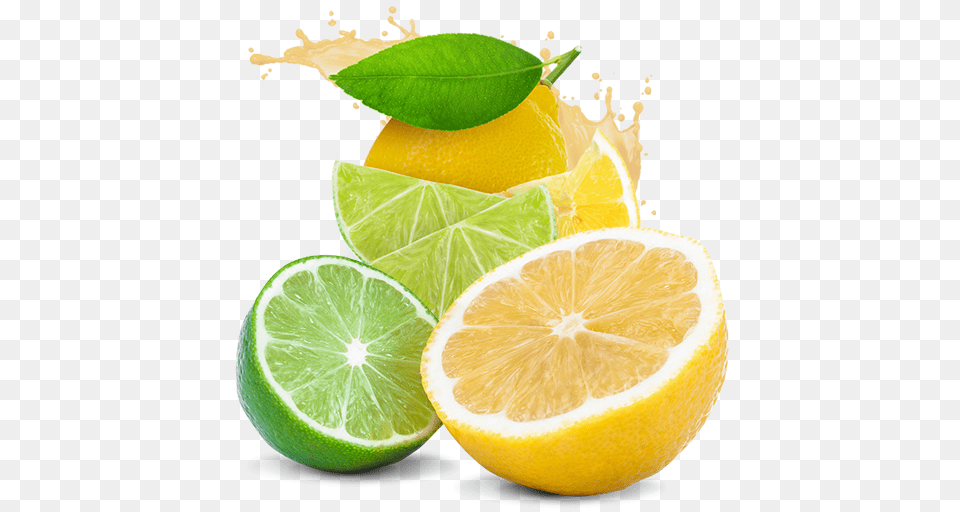 Lemons And Limes Chopped And Ready, Citrus Fruit, Food, Fruit, Lemon Png