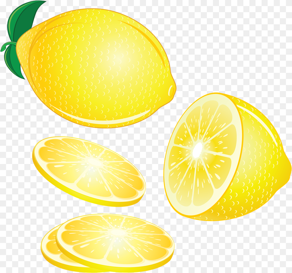 Lemons Clipart Yellow Vegetable Meyer Lemon, Citrus Fruit, Food, Fruit, Plant Png Image