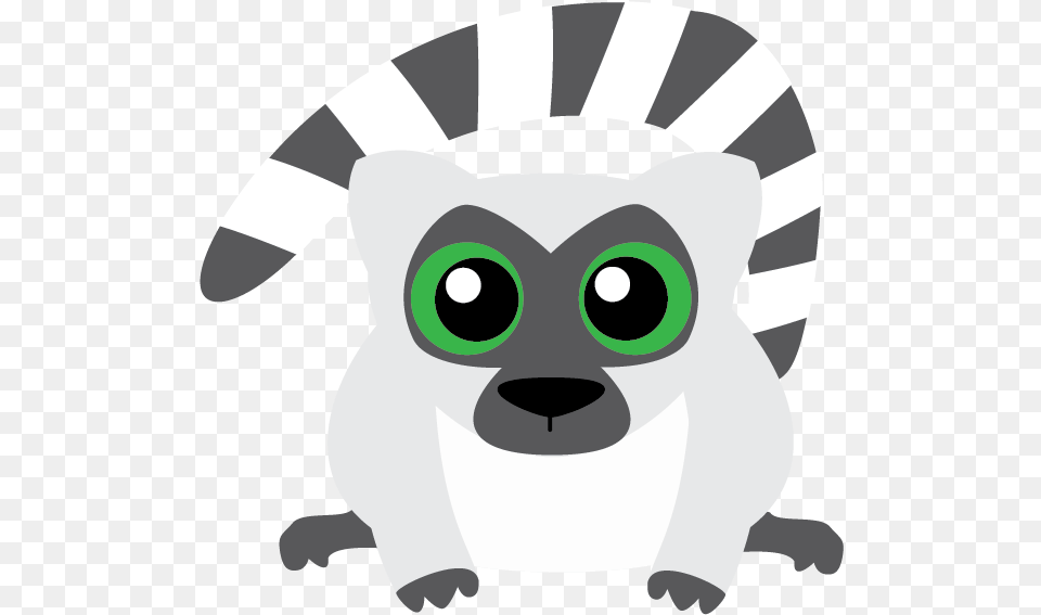 Lemur Turbonomic Cartoon, Animal, Bear, Mammal, Wildlife Free Transparent Png