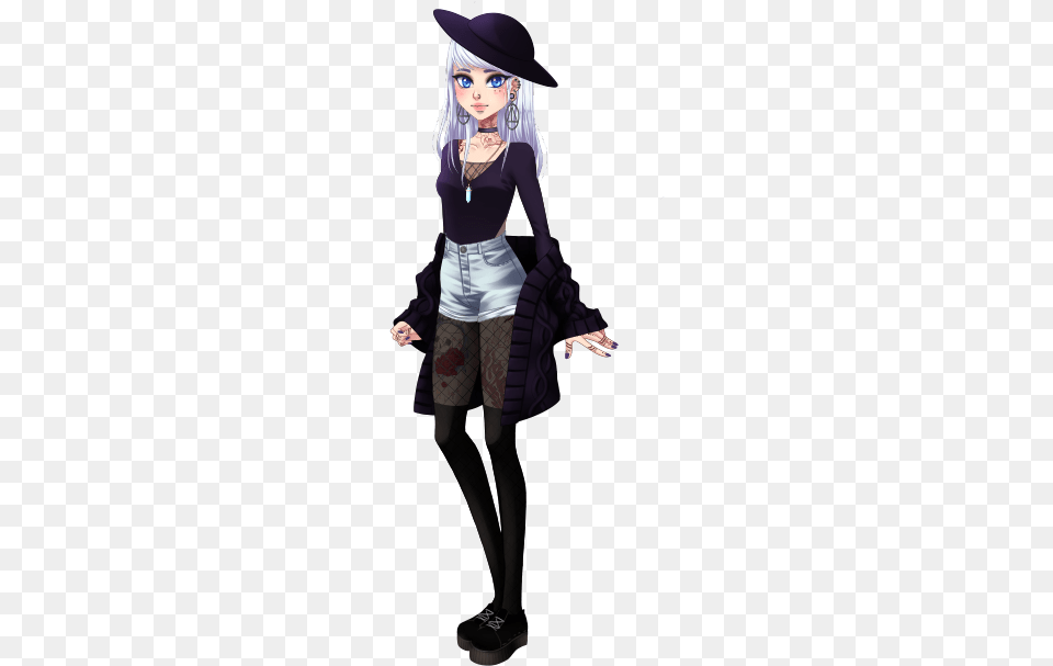 Lena With Straight Bangs For Once Bc I Love Straight Black Butler Gender Bender, Book, Publication, Comics, Person Free Png Download