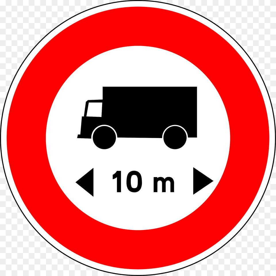 Length Limit 10 Metres Clipart, Sign, Symbol, Road Sign Png
