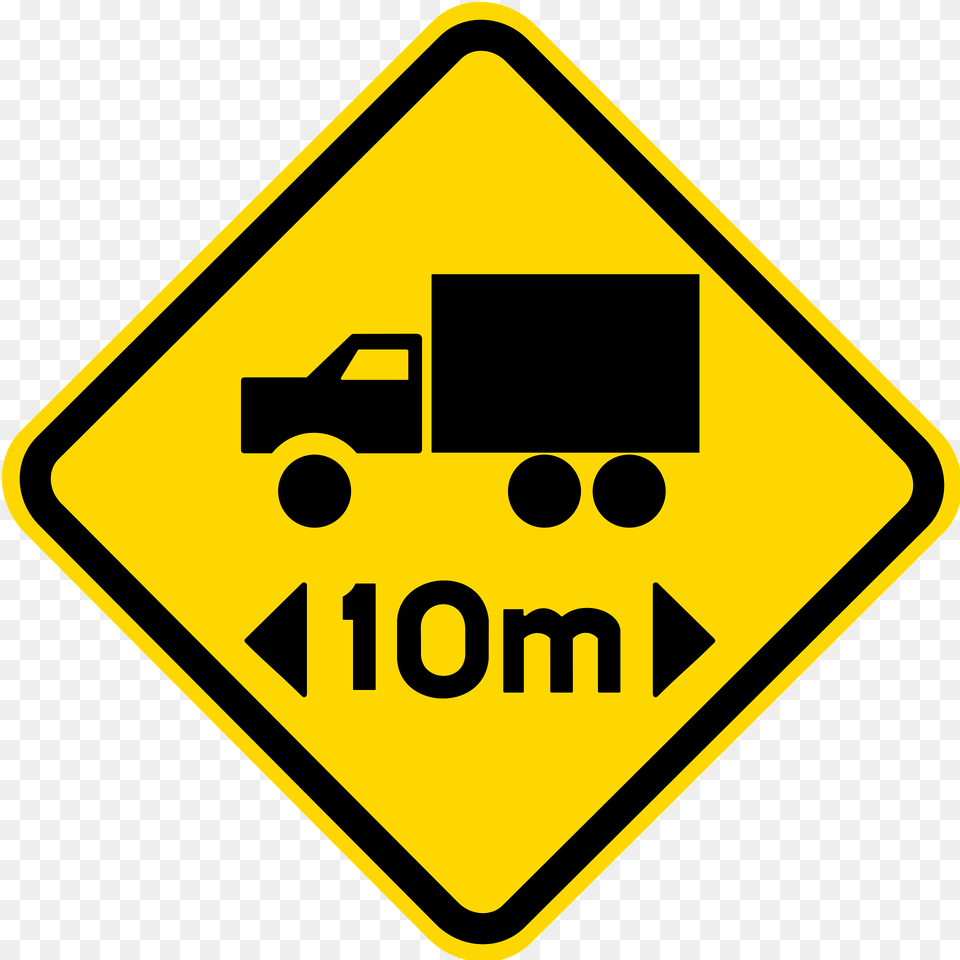 Length Restriction Ahead Sign In Brazil Clipart, Symbol, Road Sign Free Png