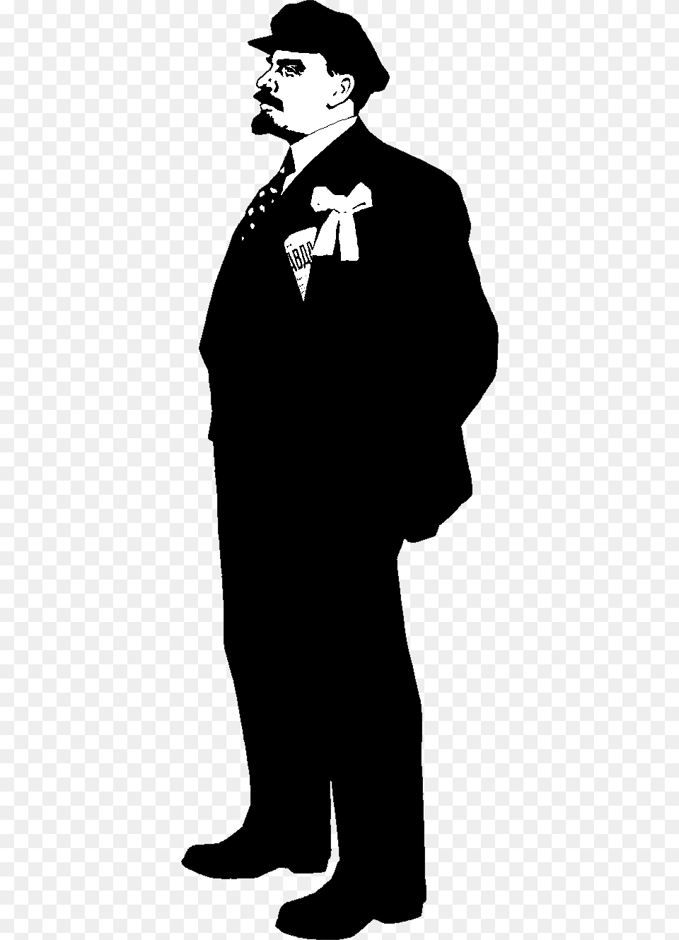 Lenin, Adult, Stencil, Person, Man Png Image