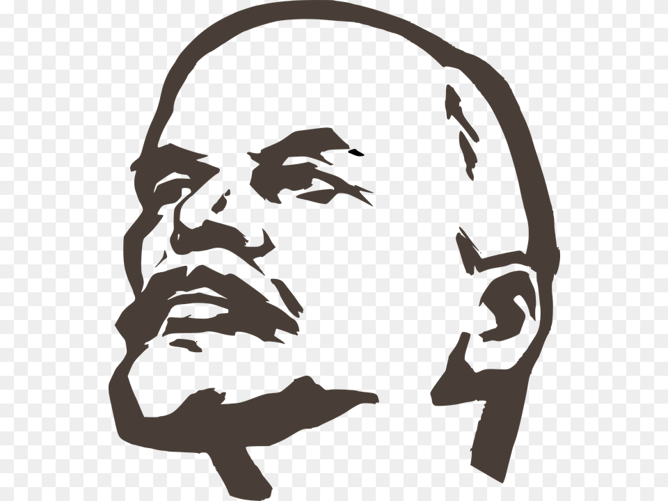 Lenin, Head, Person, Stencil, Baby Free Png