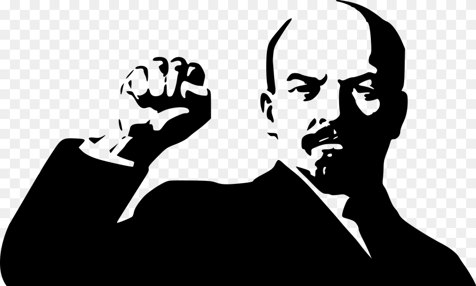 Lenin, Gray Free Png Download