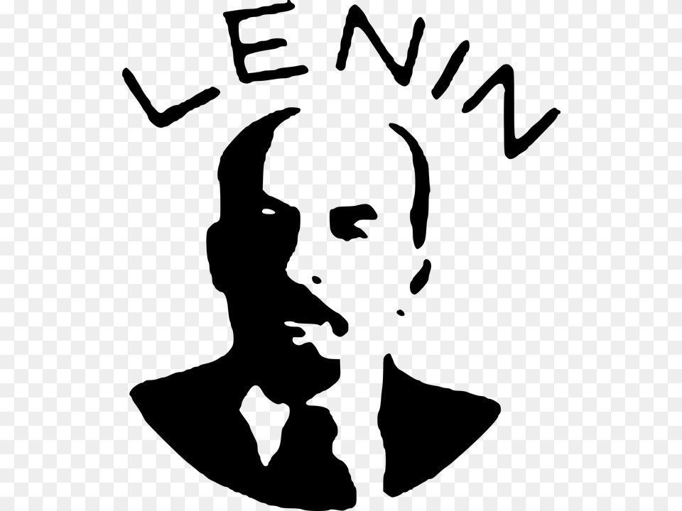 Lenin, Gray Png Image